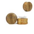 Chine usine bois corps bijoux Flesh Tunnel Plug oreille